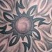 Tattoos - Tribal Sun with black and gray shading - 35930